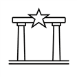 Black Star Gate, Independence Square, Accra, Ghana